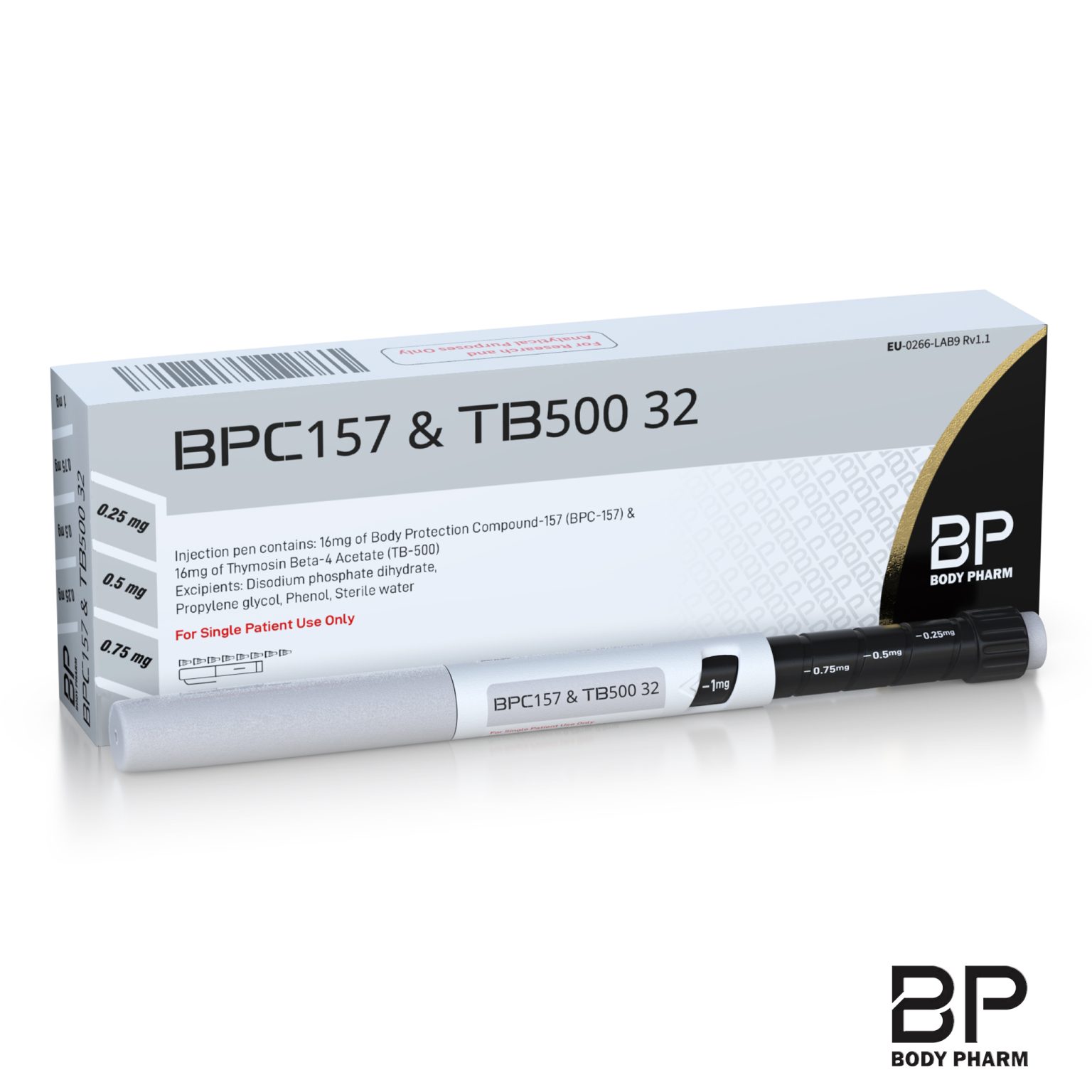 ปากกา BPC-157 และ TB-500